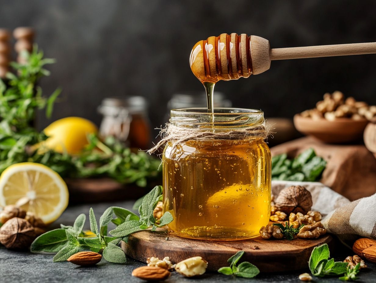 Raw honey as a natural remedy for digestive issues