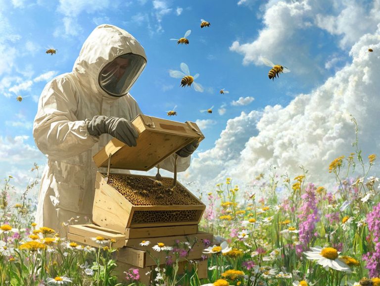 Beekeeping and Rare Bee Species