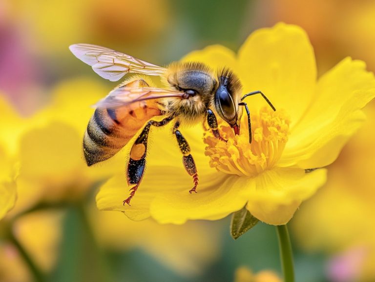 Bees and Their Unique Foraging Behaviors