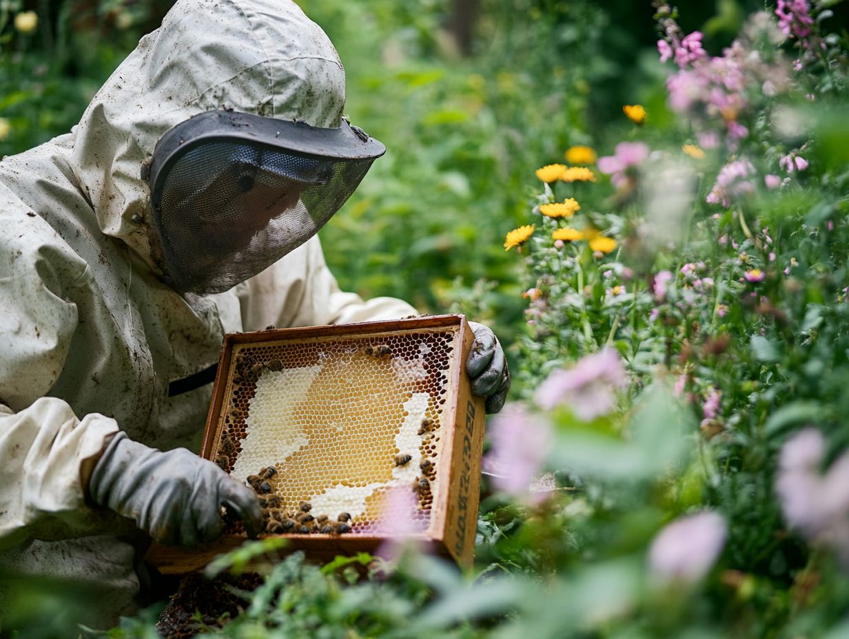 Visual guide for planning your next hive inspection