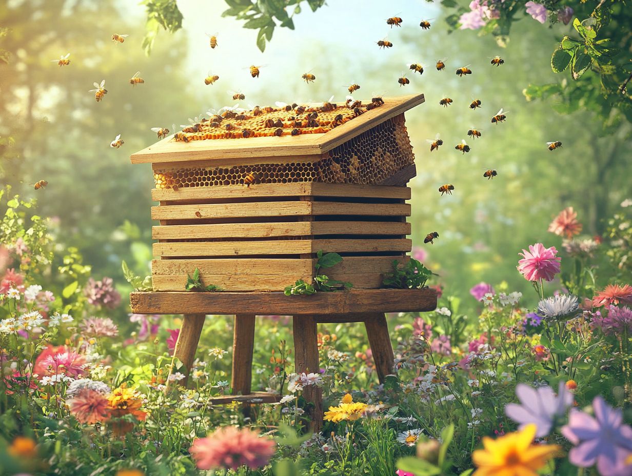 Tips for Creating Space for Easy Hive Inspections