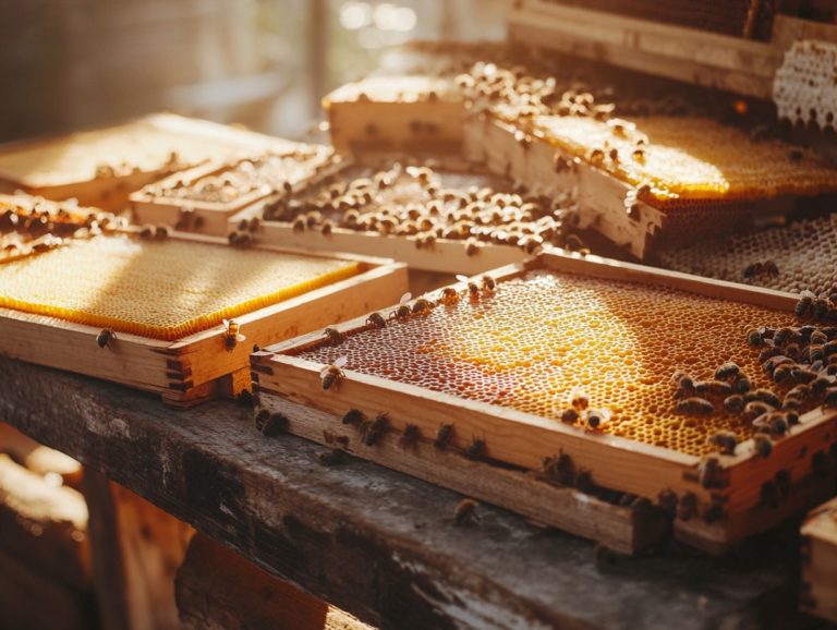 Choosing the Best Frames for Honey Production