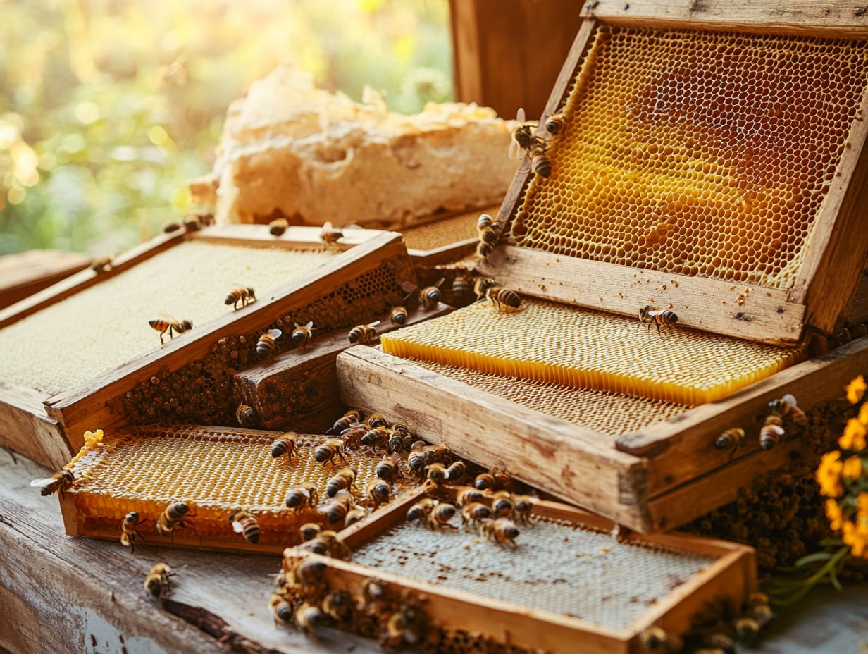 A guide to selecting the best frames for honey production.