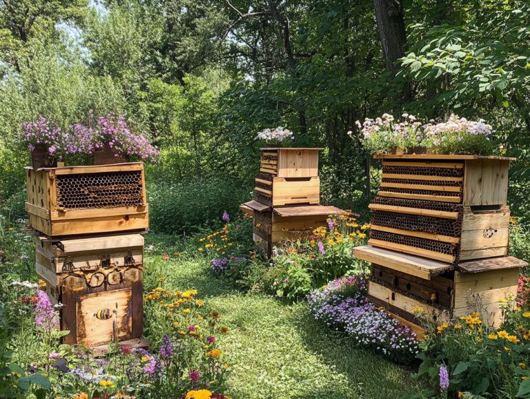 Comparative Guide to Langstroth and Top-Bar Hives