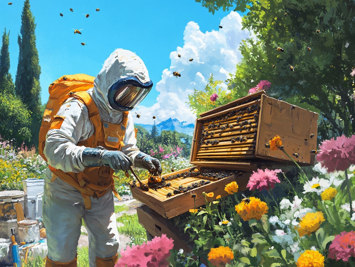 A guide on what to observe during hive inspections