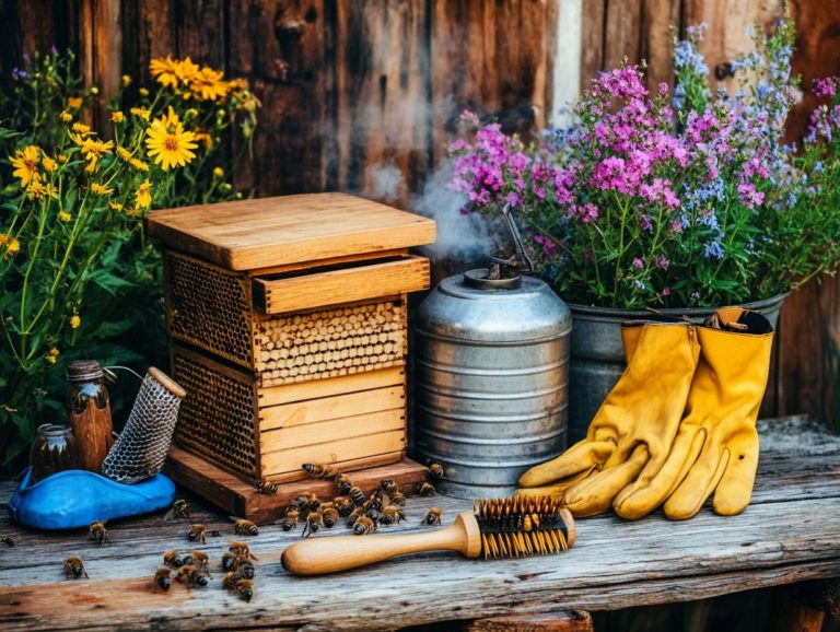 Essential Beekeeping Equipment for Pollination