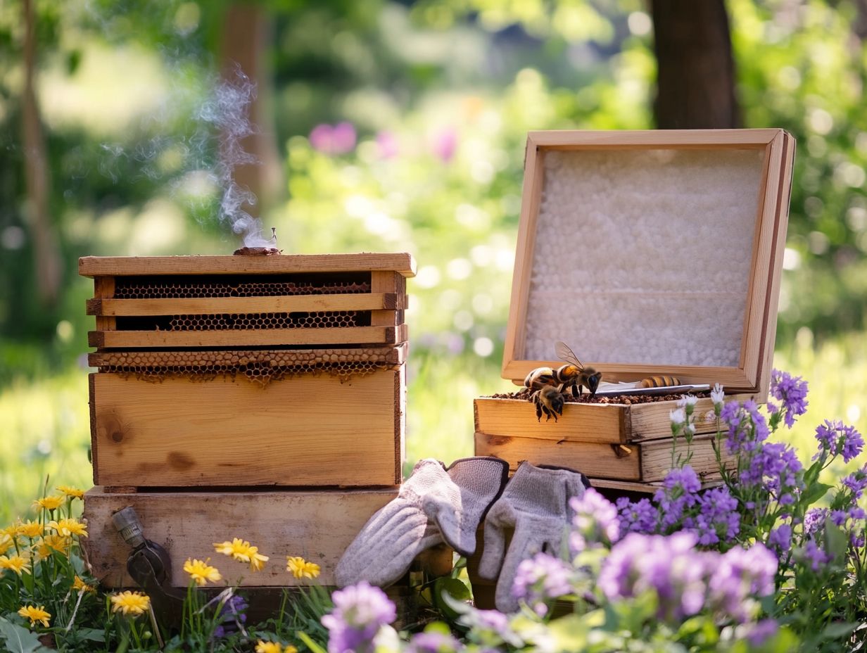 Essential tasks for effective hive management in beekeeping