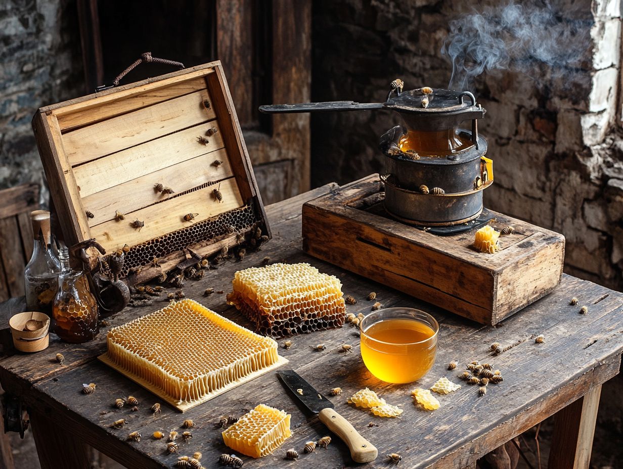 Straining the Honey