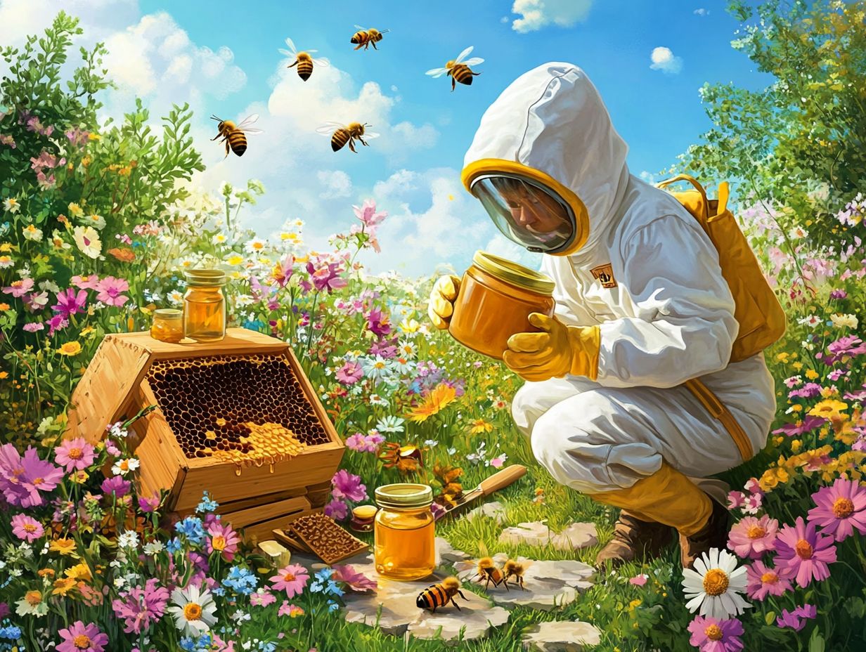 3. Harvesting Honey