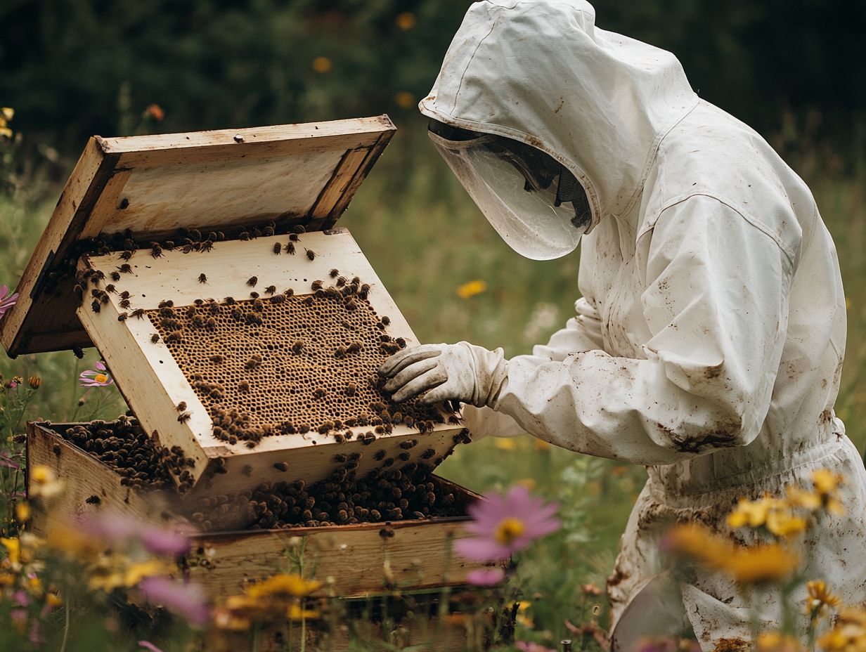 2. Presence of Queen Cells and Honey Bee Behavior