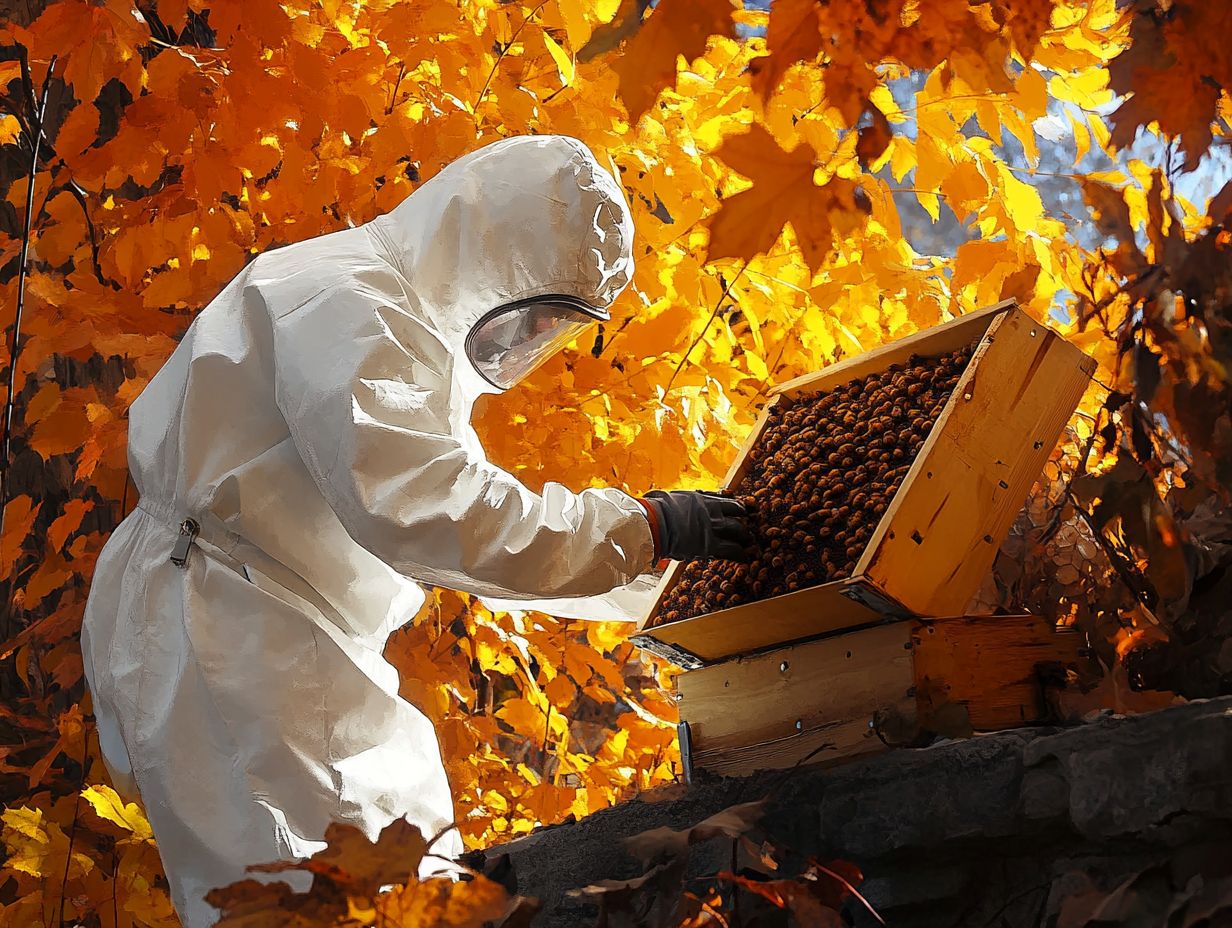 Image depicting the importance of checking for pests and diseases in beehives