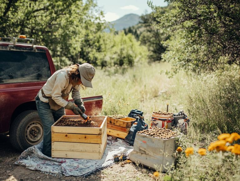 How to Safely Transport Beekeeping Equipment