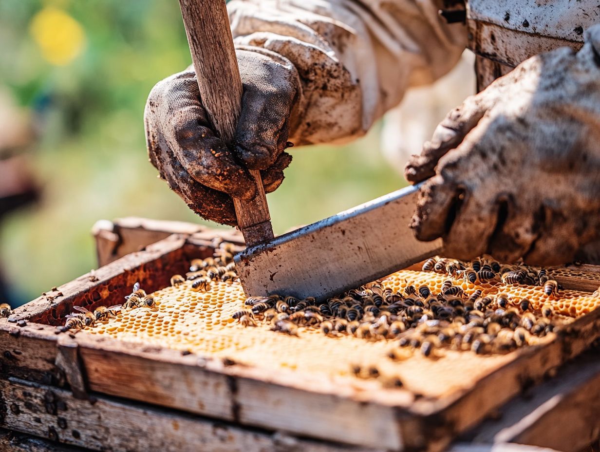 Preparing the Smoker for Beekeeping