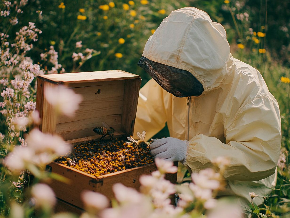 Methods of Applying Pheromones in Beekeeping