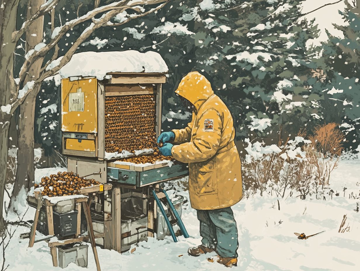 A guide on cleaning and storing beekeeping smokers for optimal performance.