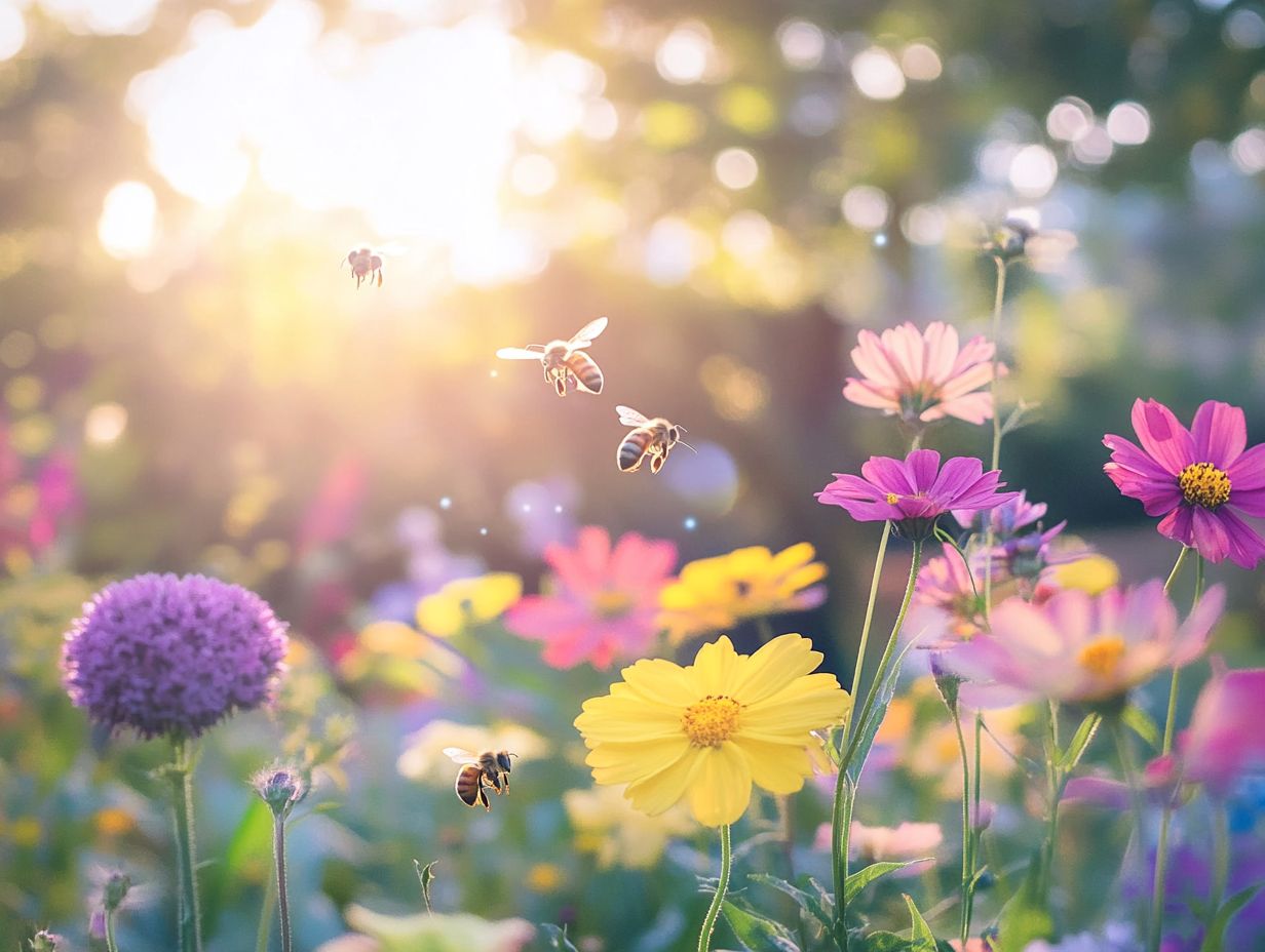 What is the influence of light on bee activity?