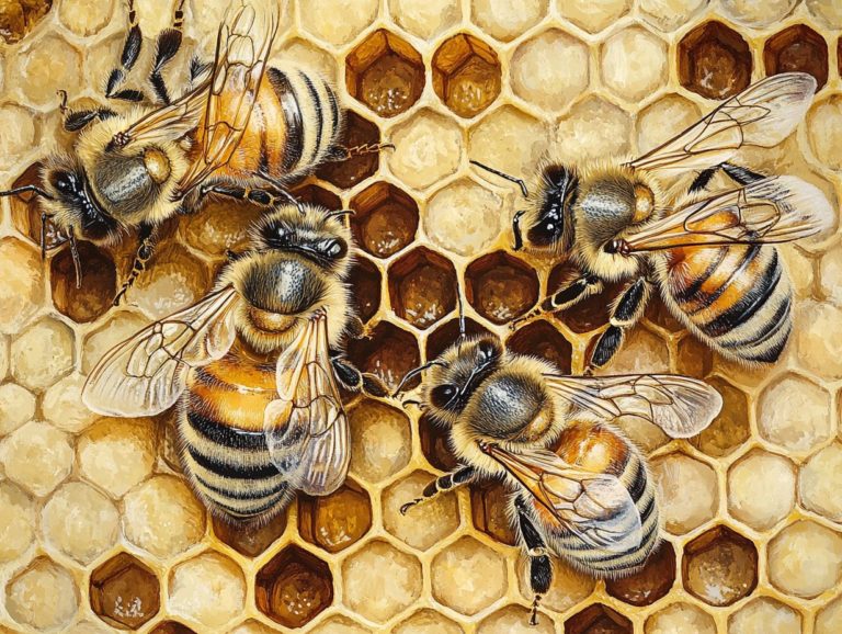 The Social Dynamics of Bee Colonies