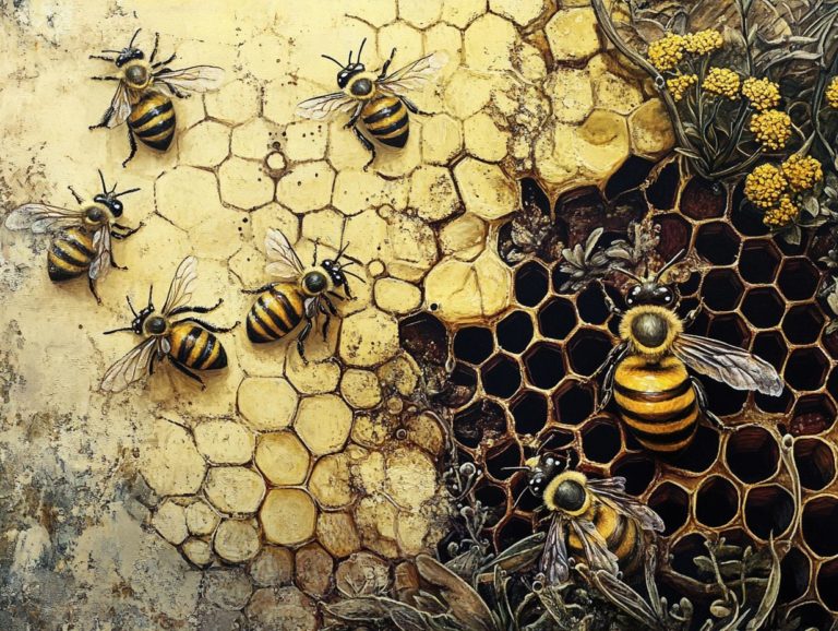 The Social Structure of a Beehive