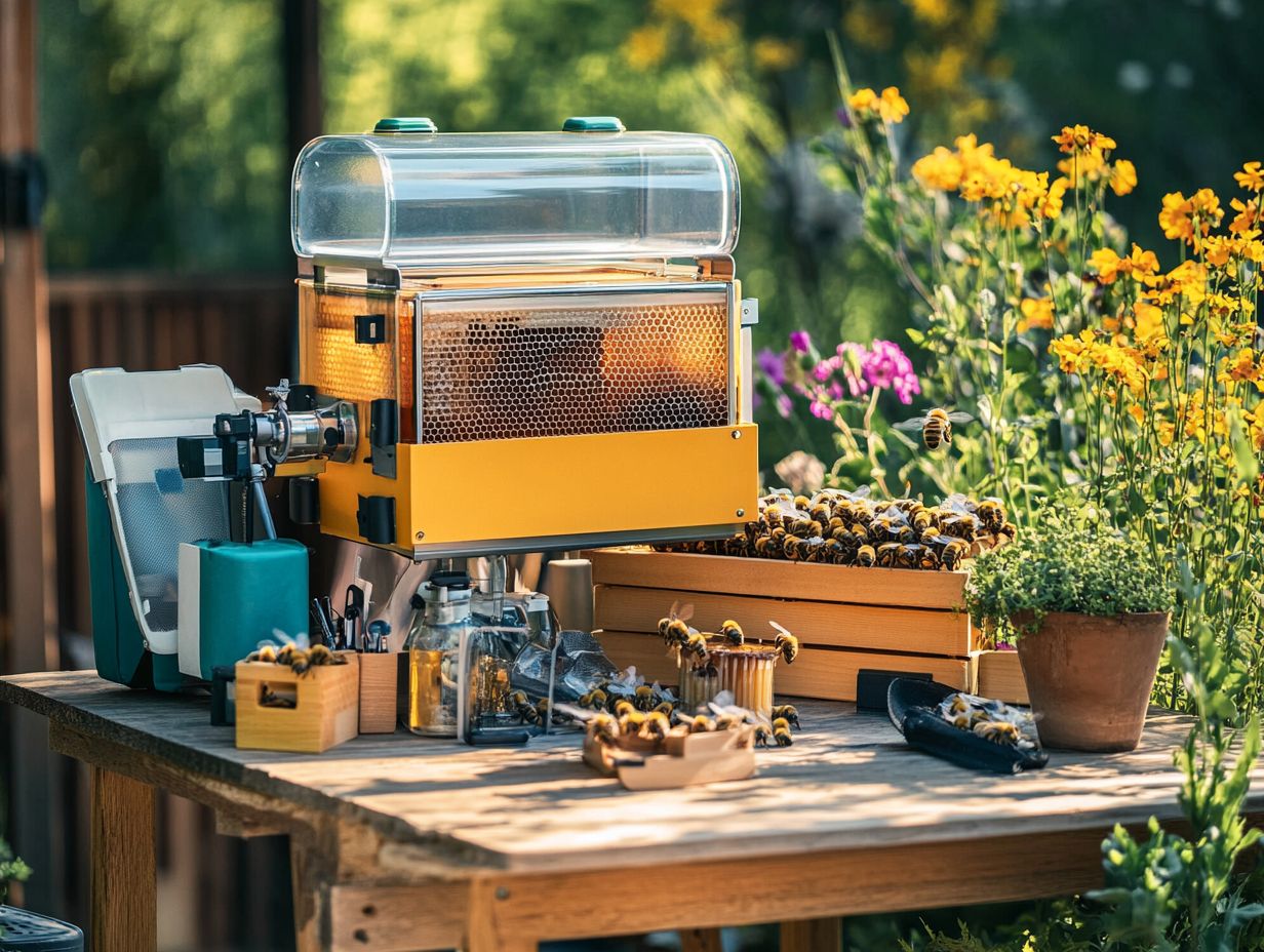 Discover the benefits of using innovative tools in beekeeping.