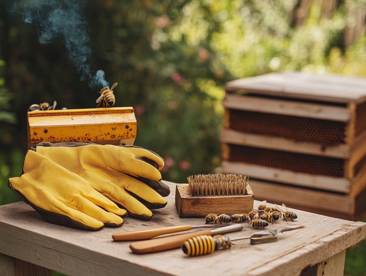 A visual representation of a beekeeping uncapping knife, a crucial tool for honey extraction.