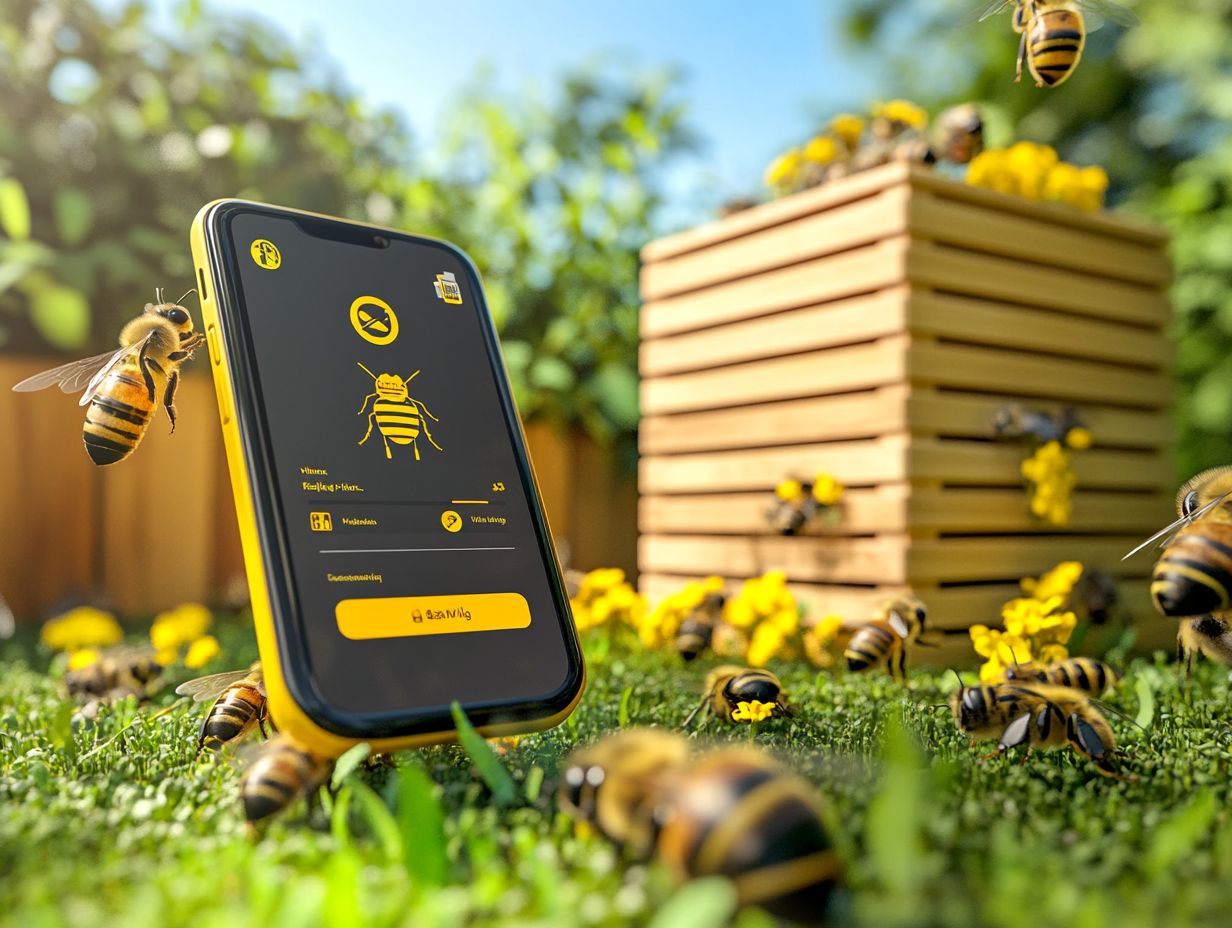 Beekeeping Assistant App Interface