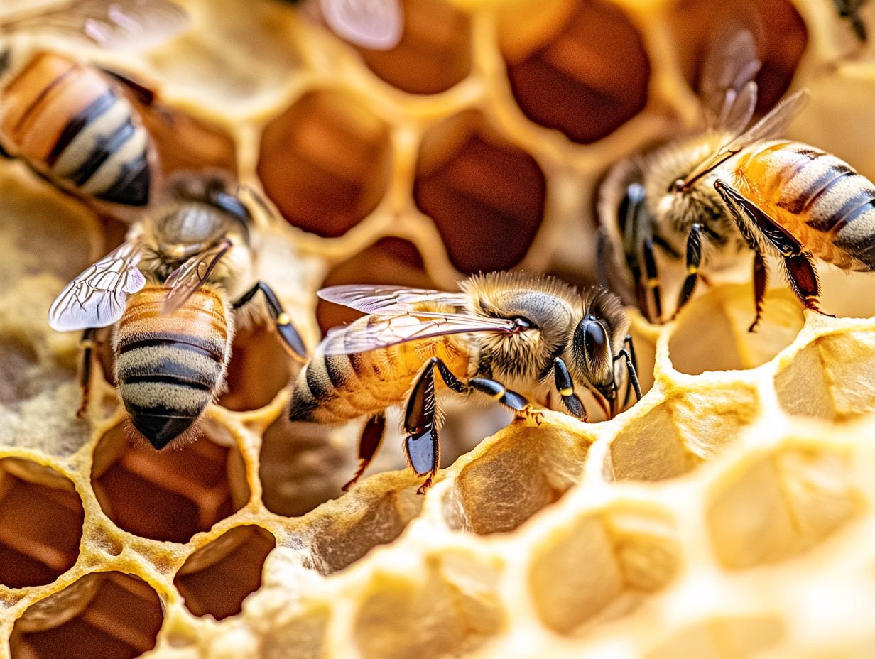 The Life Cycle Of Honeybees