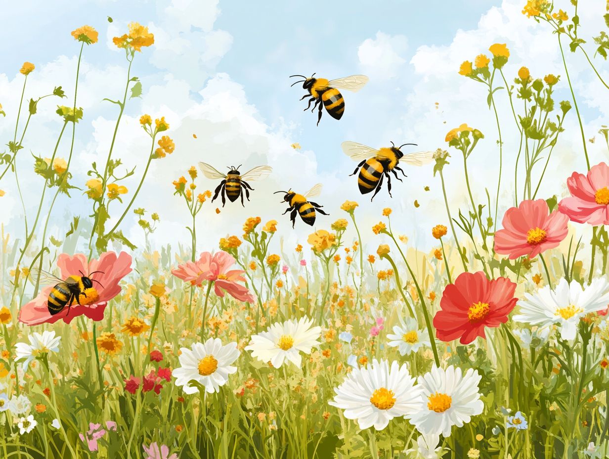 Image illustrating the adaptability and resilience of bee populations