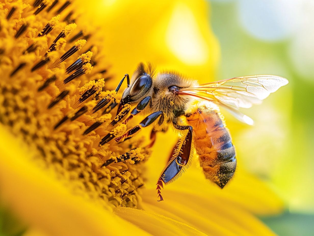 Different Roles in a Honey Bee Colony