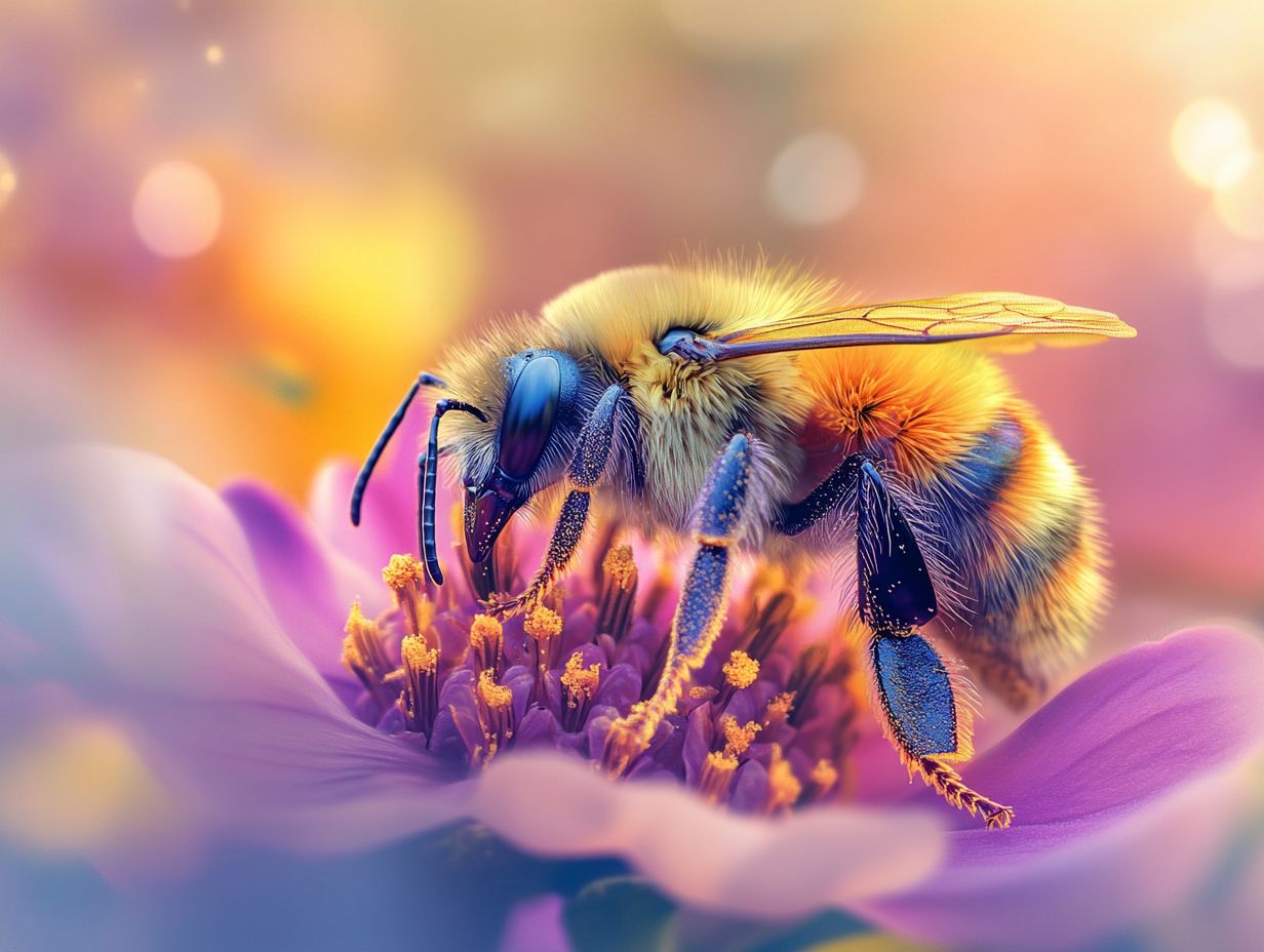 A beautiful garden designed to attract solitary bees.